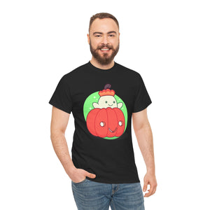 Pumpkin Ghost Unisex Heavy Cotton Tee