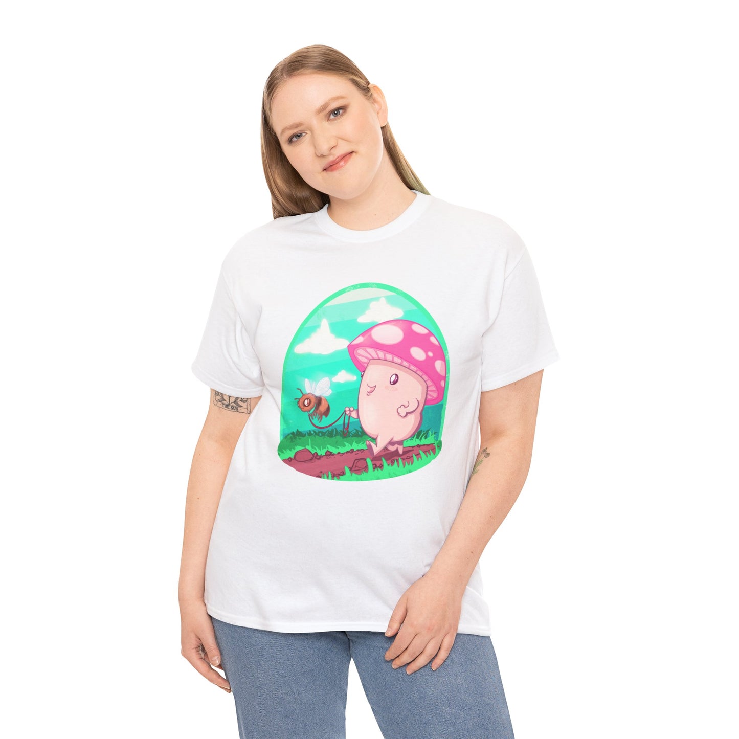Bee Walk Unisex Heavy Cotton Tee