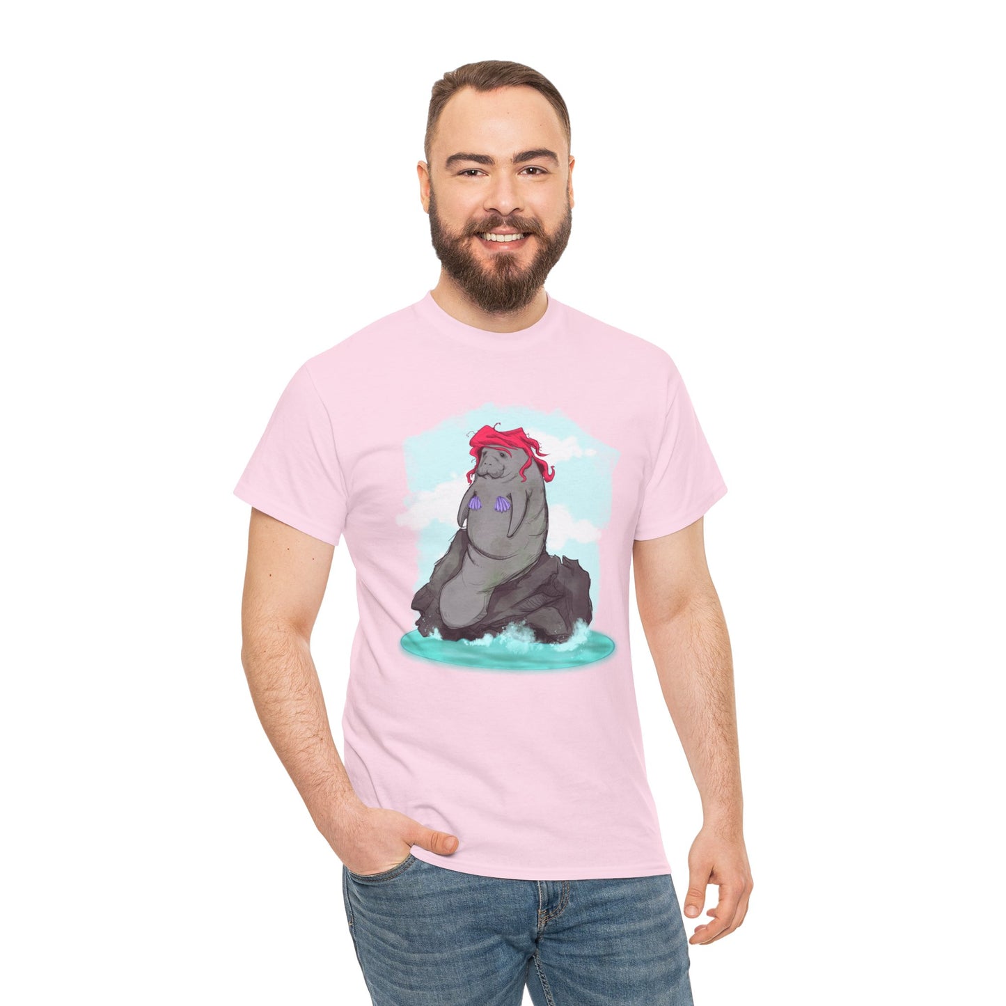 The Big Manatee Unisex Heavy Cotton Tee