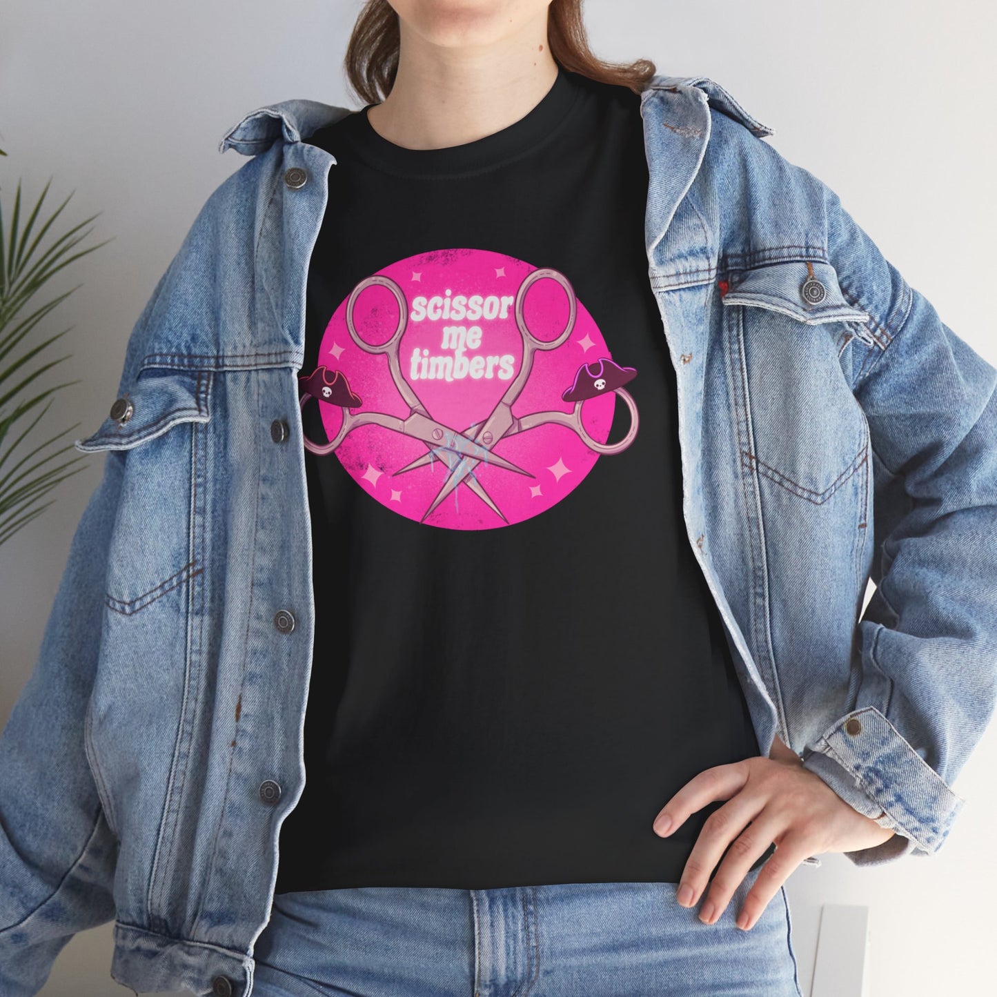Scissor Me Timbers Unisex Heavy Cotton Tee