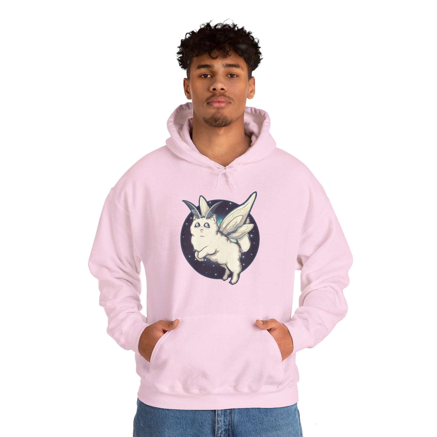 Kitty Moth Unisex Heavy Blend Hooded Sweatshirt