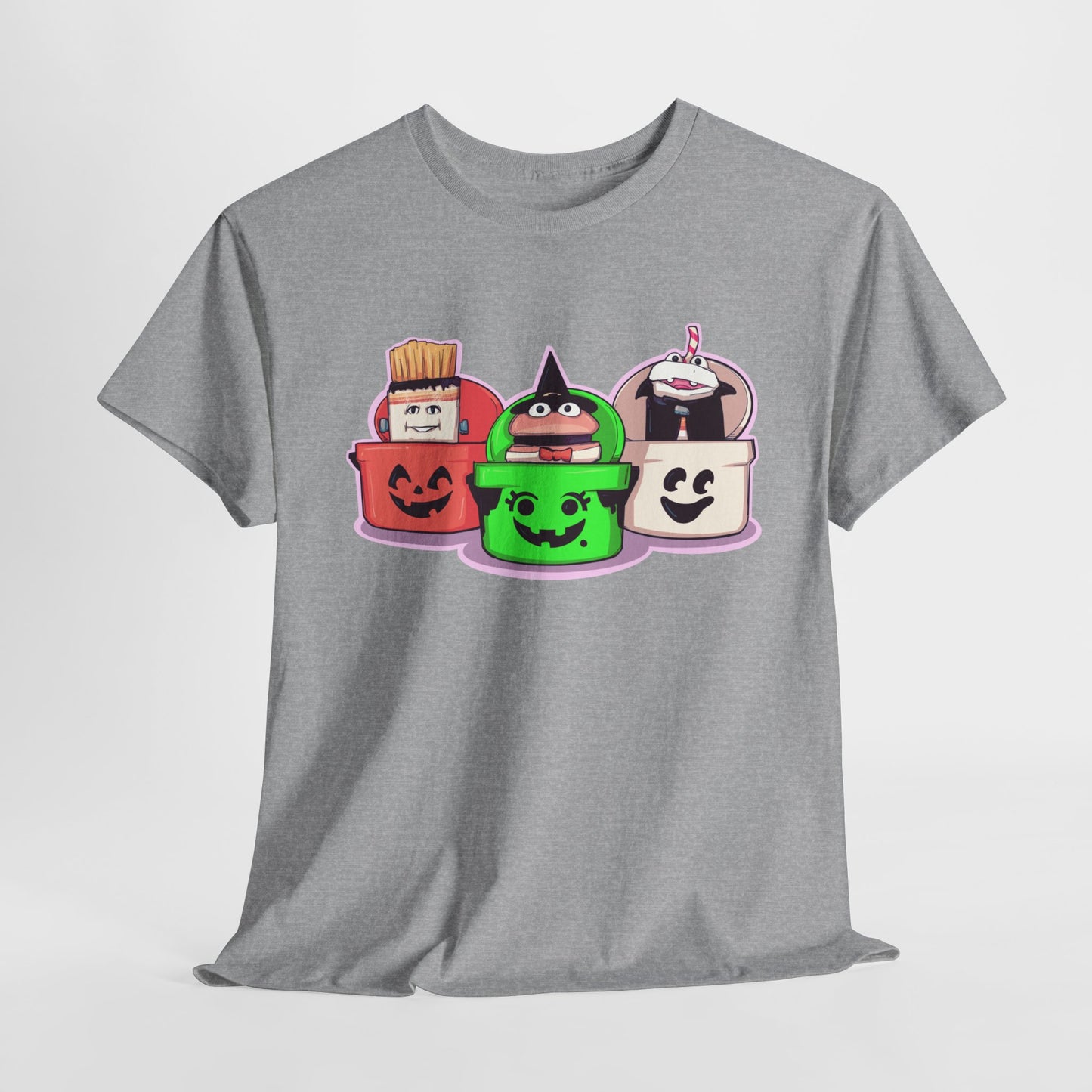Spooky Fast Food Unisex Heavy Cotton Tee