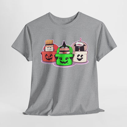 Spooky Fast Food Unisex Heavy Cotton Tee