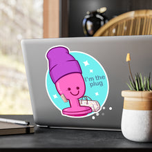 I'm The Plug Kiss-Cut Vinyl Decal