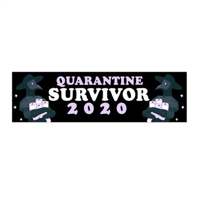 Quarantine Survivor Bumper Stickers