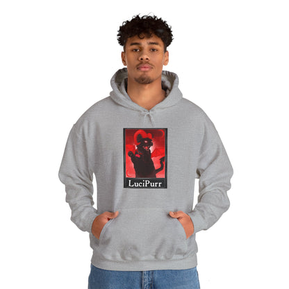 LuciPurr Tarot Unisex Heavy Blend Hooded Sweatshirt
