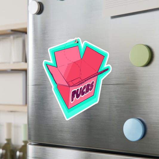 No Fucks To Give Kiss-Cut Vinyl Decal