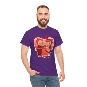 Love Is Hell Unisex Heavy Cotton Tee