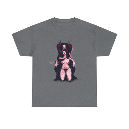 Deer Daddy Series 7: Daddy v Demoni  Unisex Heavy Cotton Tee