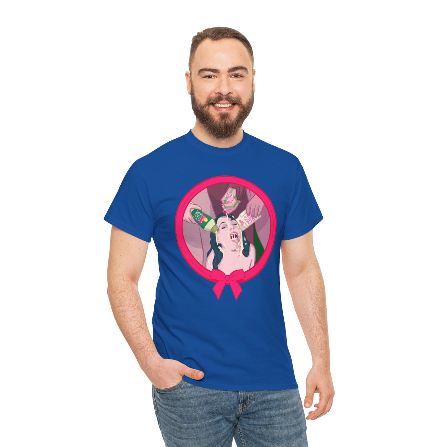 Cum All Ye Facial Unisex Heavy Cotton Tee