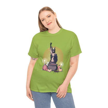 Coffee Witch Unisex Heavy Cotton Tee