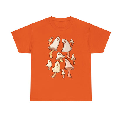 Spooky Mushrooms Unisex Heavy Cotton Tee