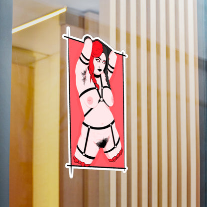 Natural Queen Kiss-Cut Vinyl Decal