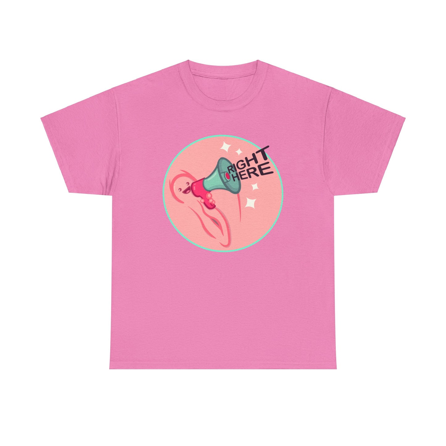 Right Here Unisex Heavy Cotton Tee