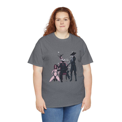 Deer Daddy / Nocturnal Unisex Heavy Cotton Tee