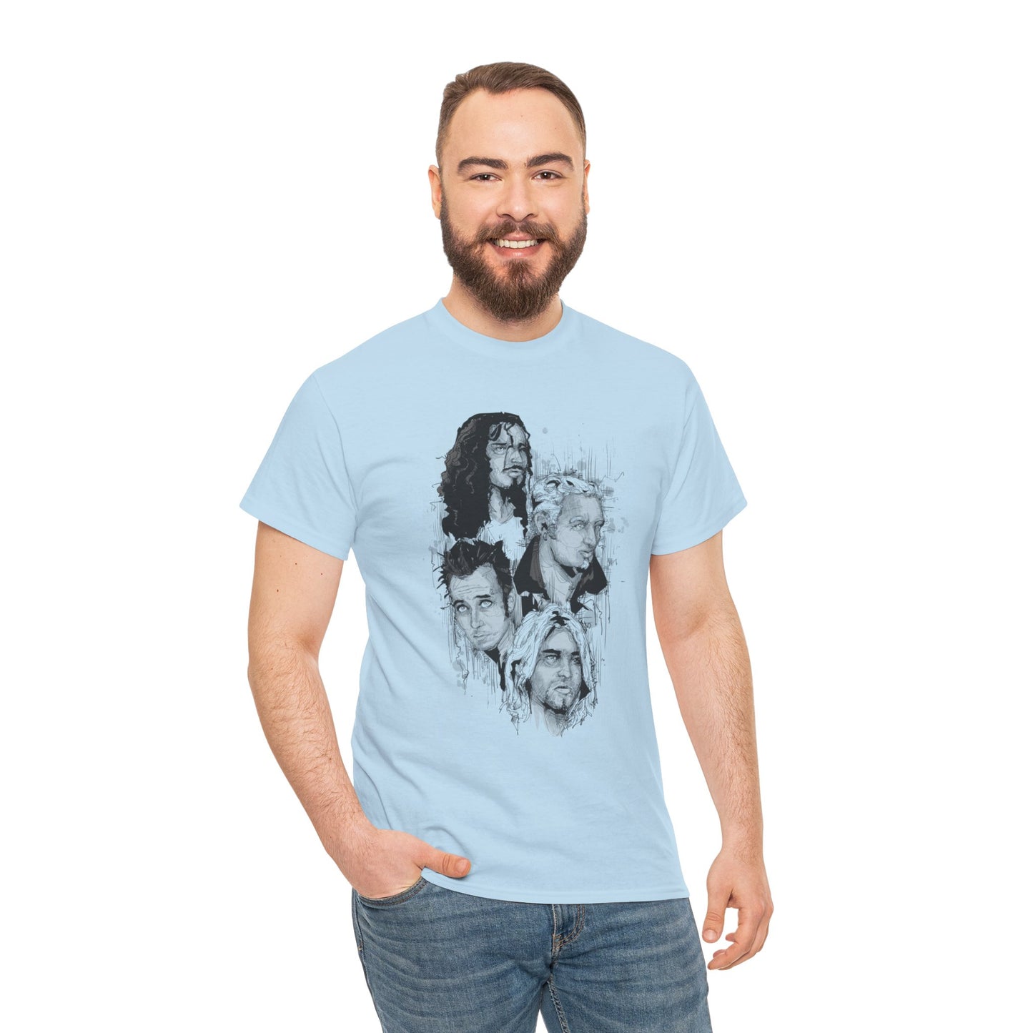 Grunge Gods Unisex Heavy Cotton Patreon Tee