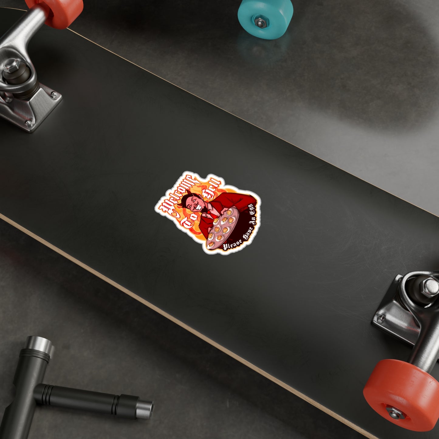 Deviled Eggs Kiss-Cut Vinyl Decal