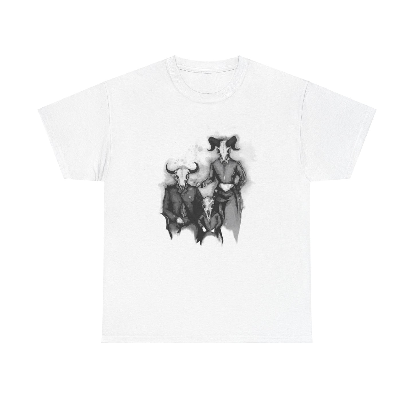 Family Portrait Unisex Heavy Cotton Tee