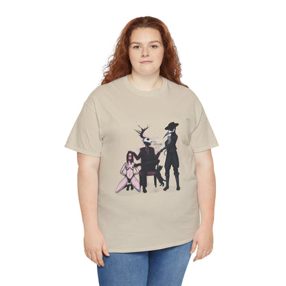 Deer Daddy / Nocturnal Unisex Heavy Cotton Tee