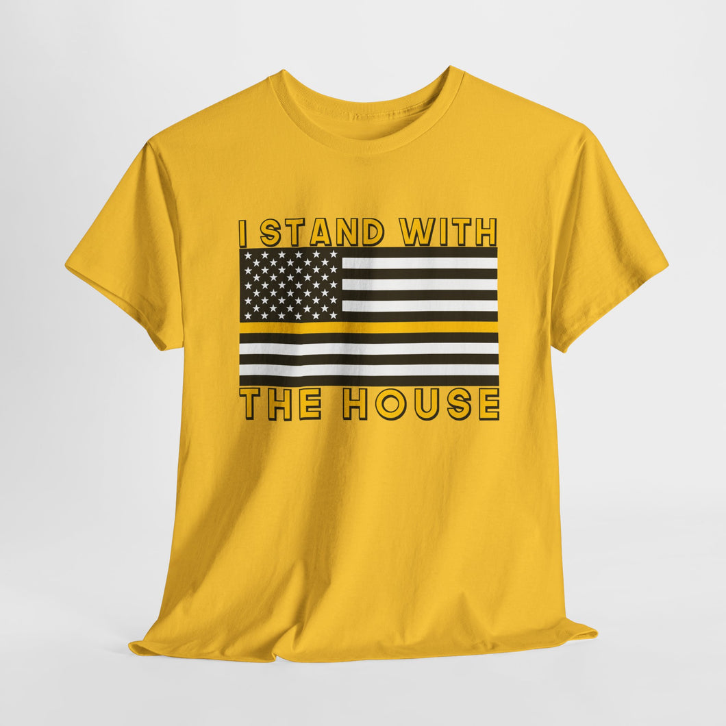 The Thin Yellow Line Unisex Heavy Cotton Tee