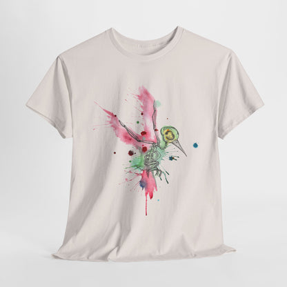 Hummingbird Skeleton Unisex Heavy Cotton Tee