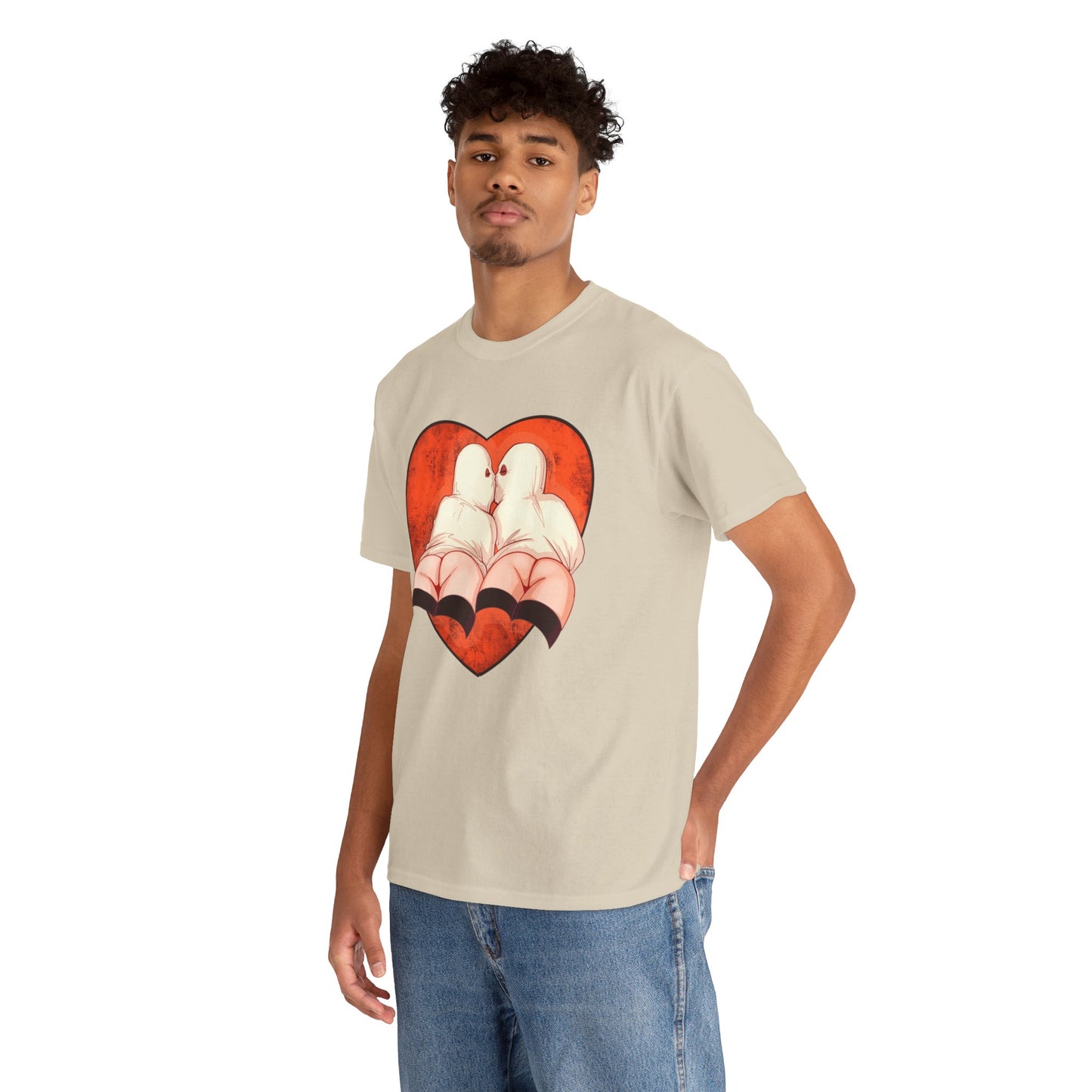 Ghost Love Unisex Heavy Cotton Tee