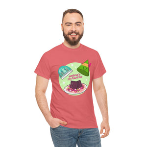 Smiling's My Favorite Unisex Heavy Cotton Tee