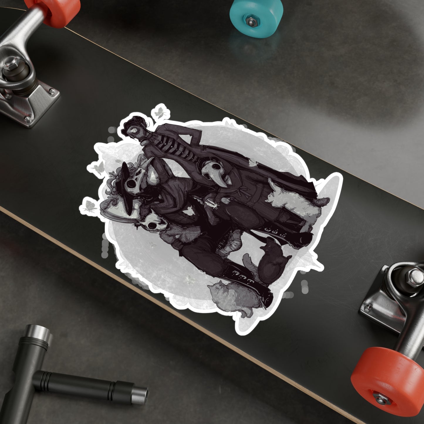 Nocturnal X Kiss-Cut Vinyl Decal