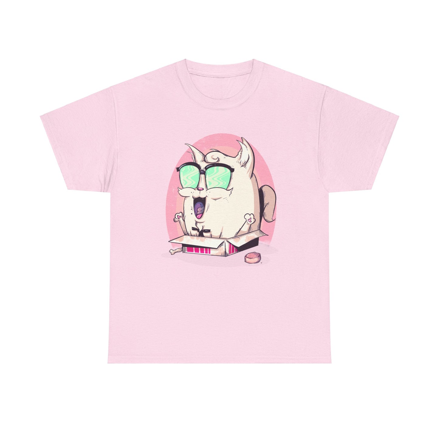 Chicken Box Unisex Heavy Cotton Tee