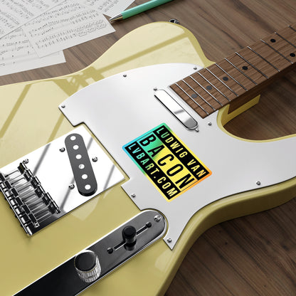 LVB Art Advisory Holographic Die-cut Stickers