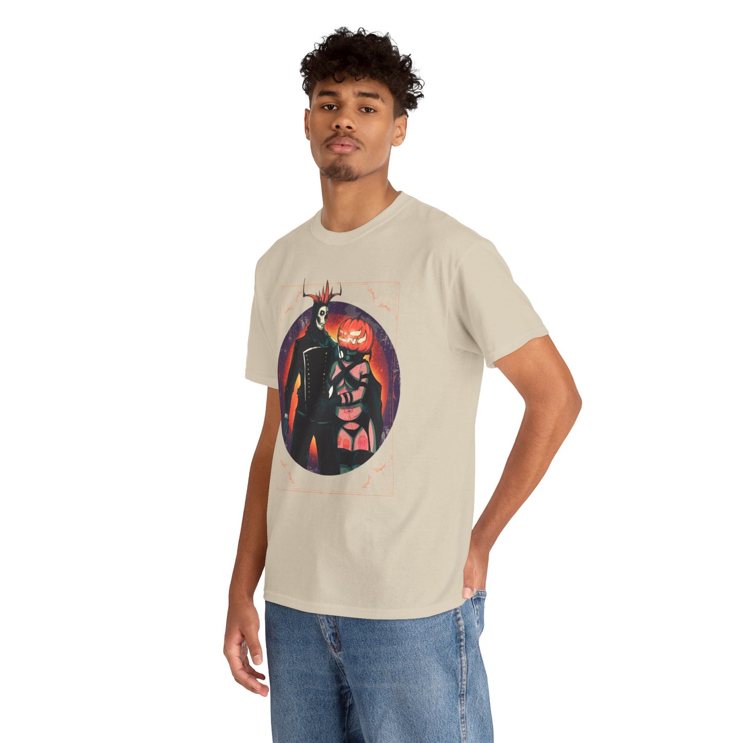 Pumpkin King & Queen Unisex Heavy Cotton Tee