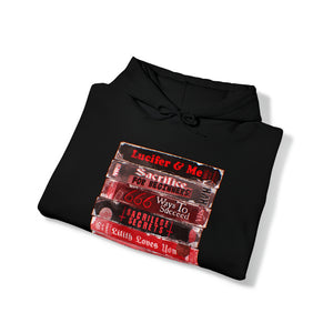Satanic VHS Unisex Heavy Blend Hooded Sweatshirt