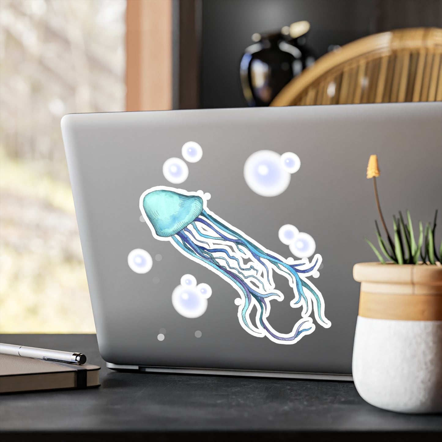 KY Jellyfish Kiss-Cut Vinyl Decal