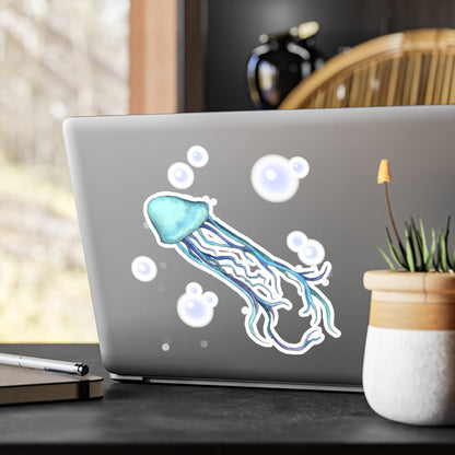 KY Jellyfish Kiss-Cut Vinyl Decal