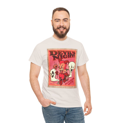 Devil's Night Unisex Heavy Cotton Tee