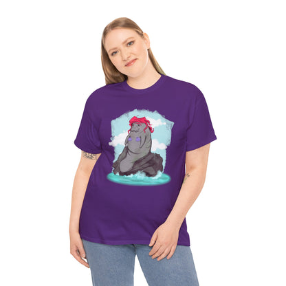 The Big Manatee Unisex Heavy Cotton Tee
