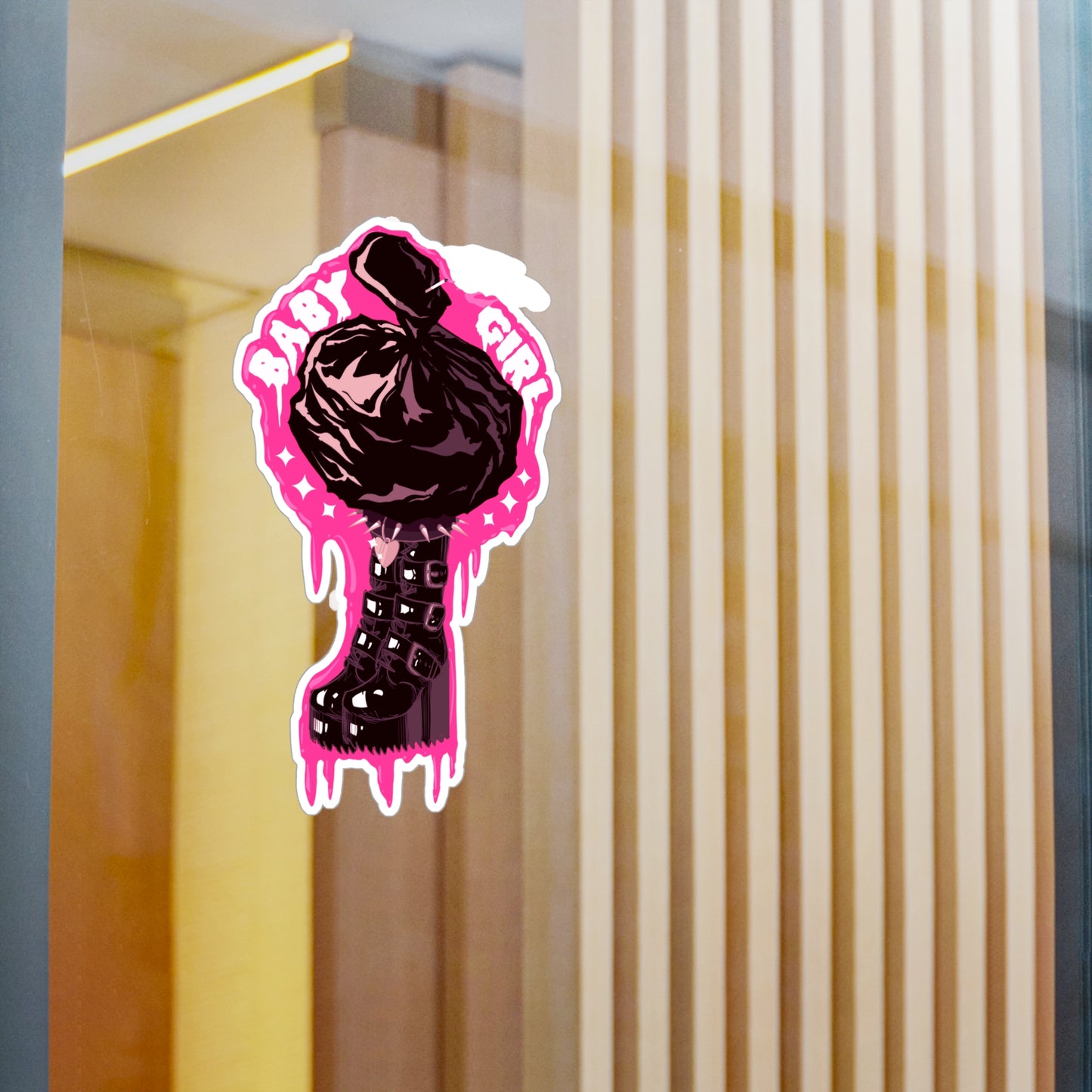 Trash Baby Kiss-Cut Vinyl Decal