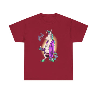 Dontgiveafuckacorn Unisex Heavy Cotton Tee