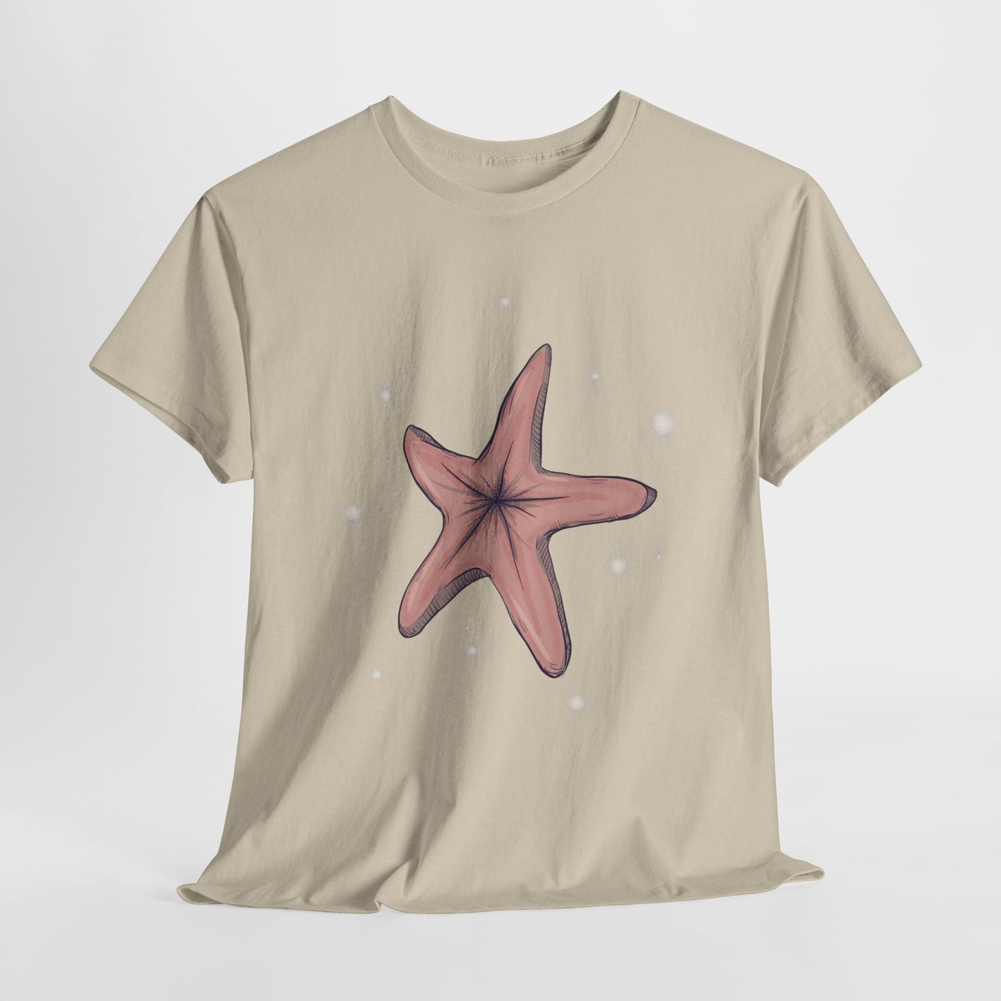 Chocolate Starfish Unisex Heavy Cotton Tee