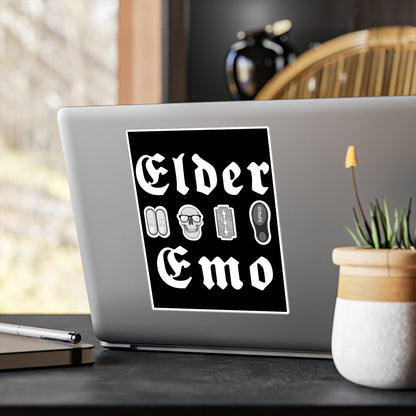 Elder Emo Kiss-Cut Vinyl Decal