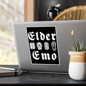 Elder Emo Kiss-Cut Vinyl Decal