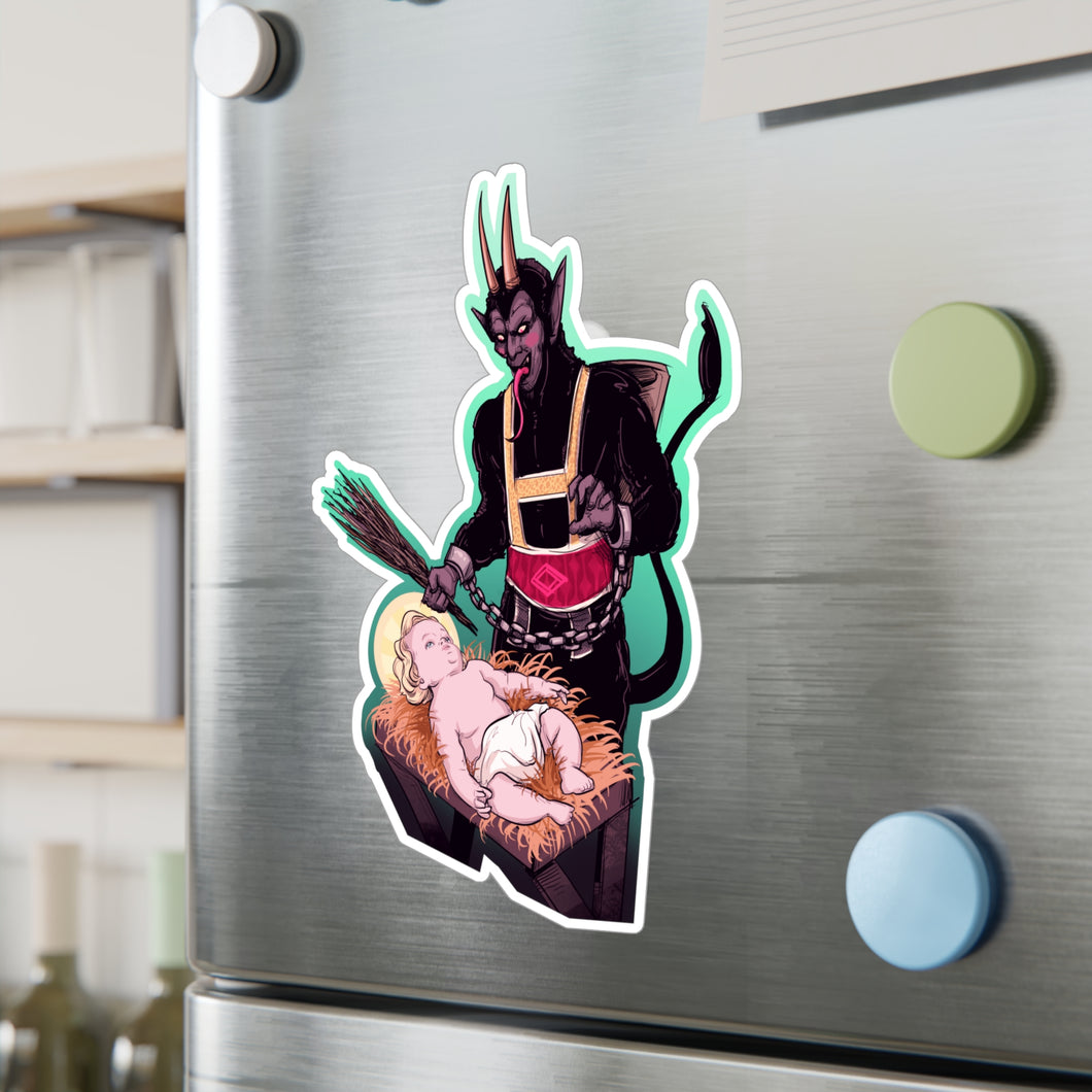 The First Krampus Kiss-Cut Vinyl Decal