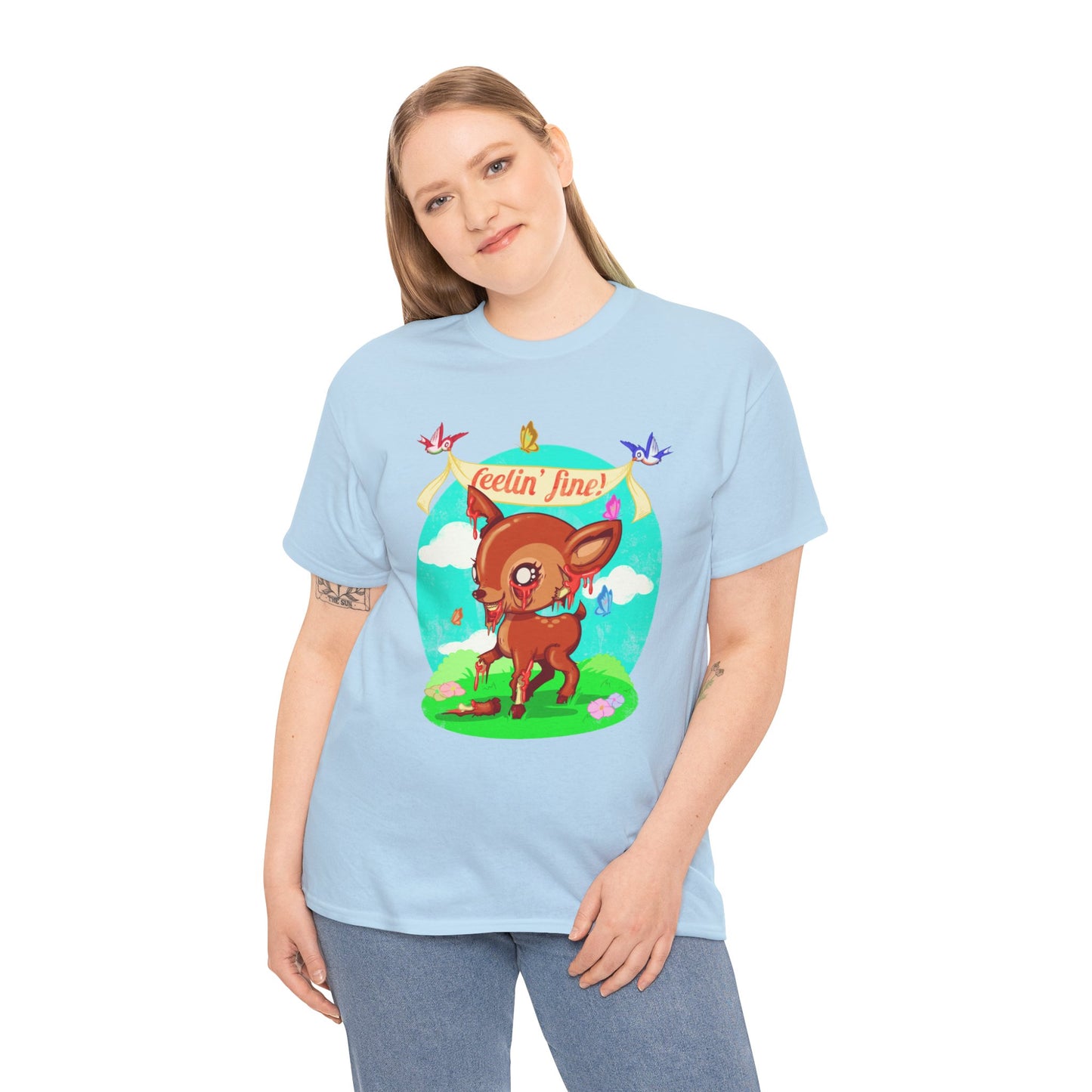 Feelin Fine Unisex Heavy Cotton Tee