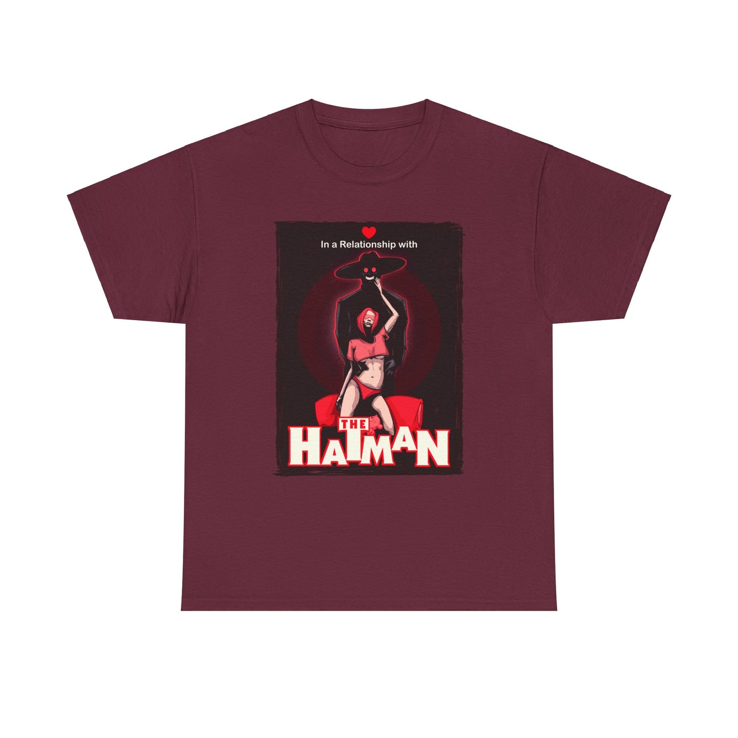 In A Relationship With The Hatman Unisex Heavy Cotton Tee