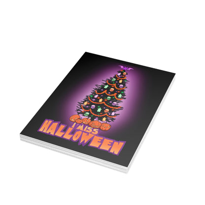 I Miss Halloween Greeting Card Bundles (10, 30, 50 pcs)