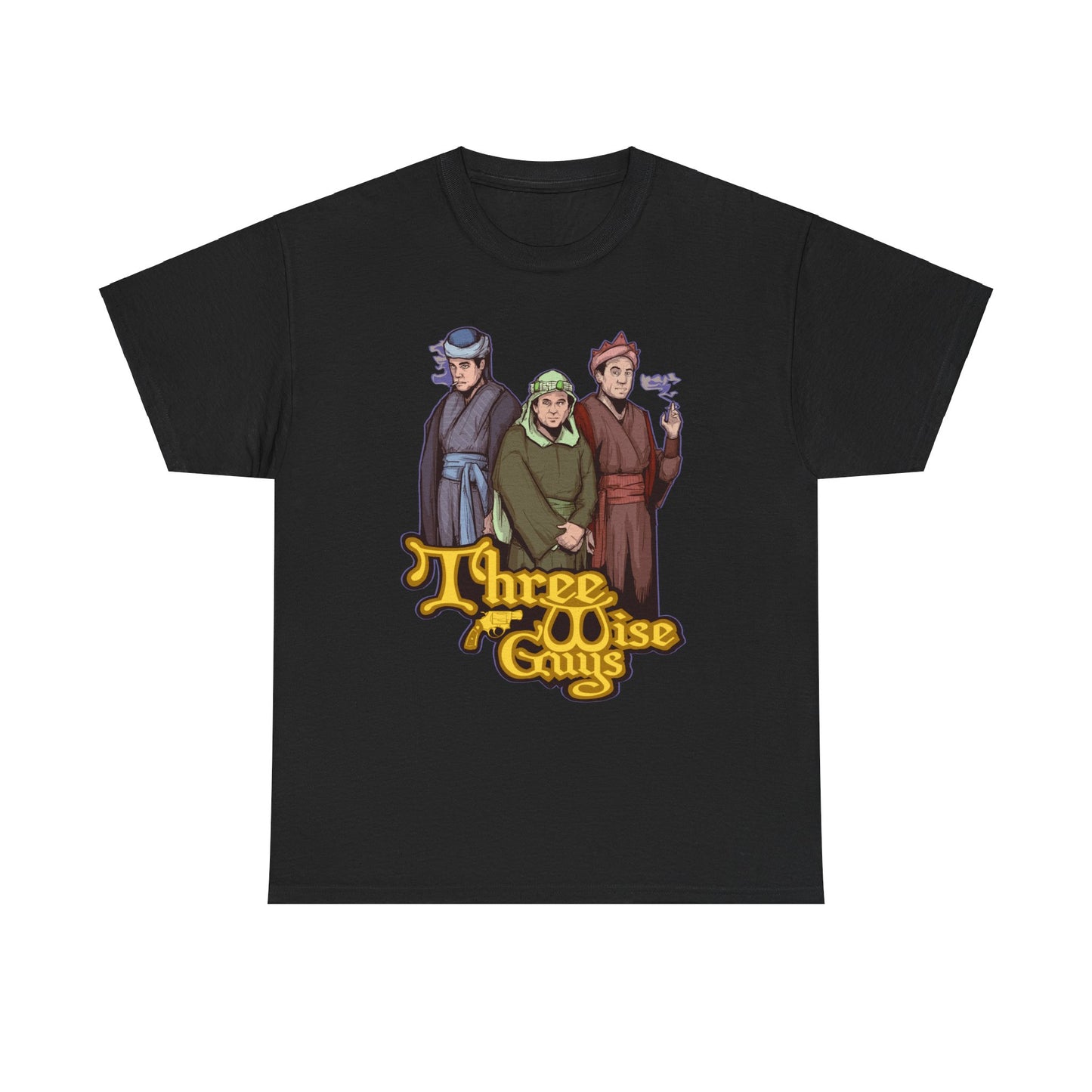 Three Wise Guys Unisex Heavy Cotton Tee