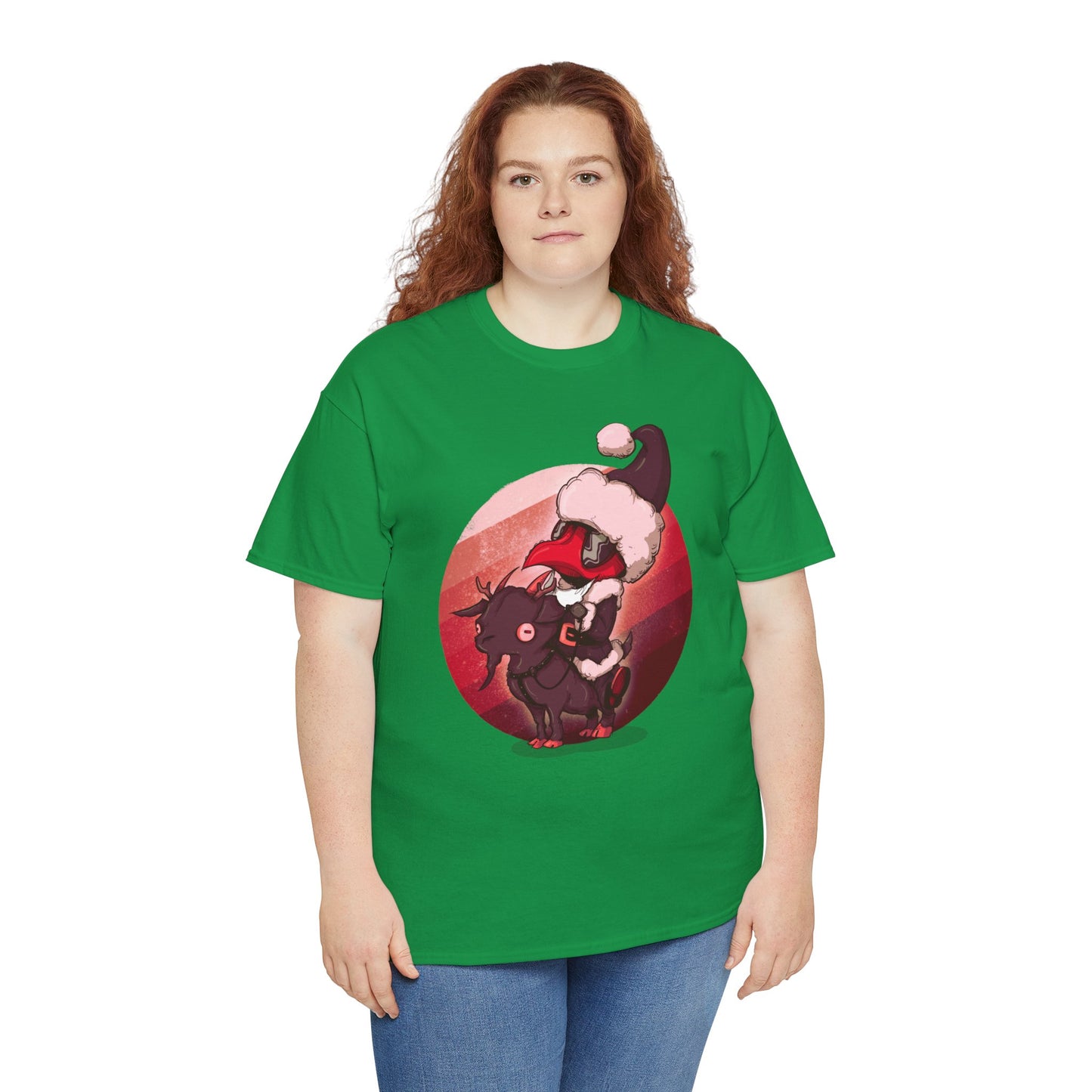 Plague Doctor Santa Unisex Heavy Cotton Tee