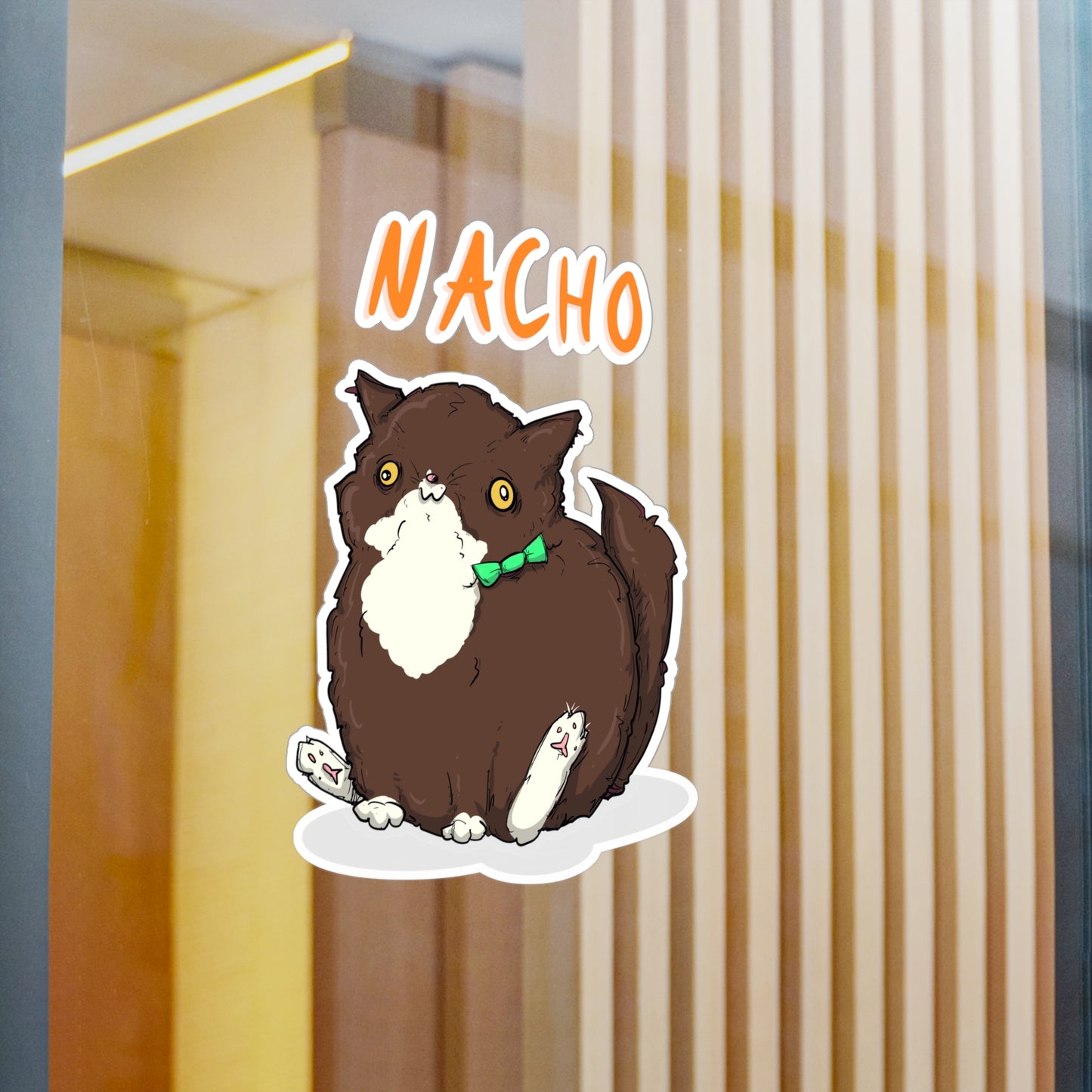 Nacho The Cat Kiss-Cut Vinyl Decal