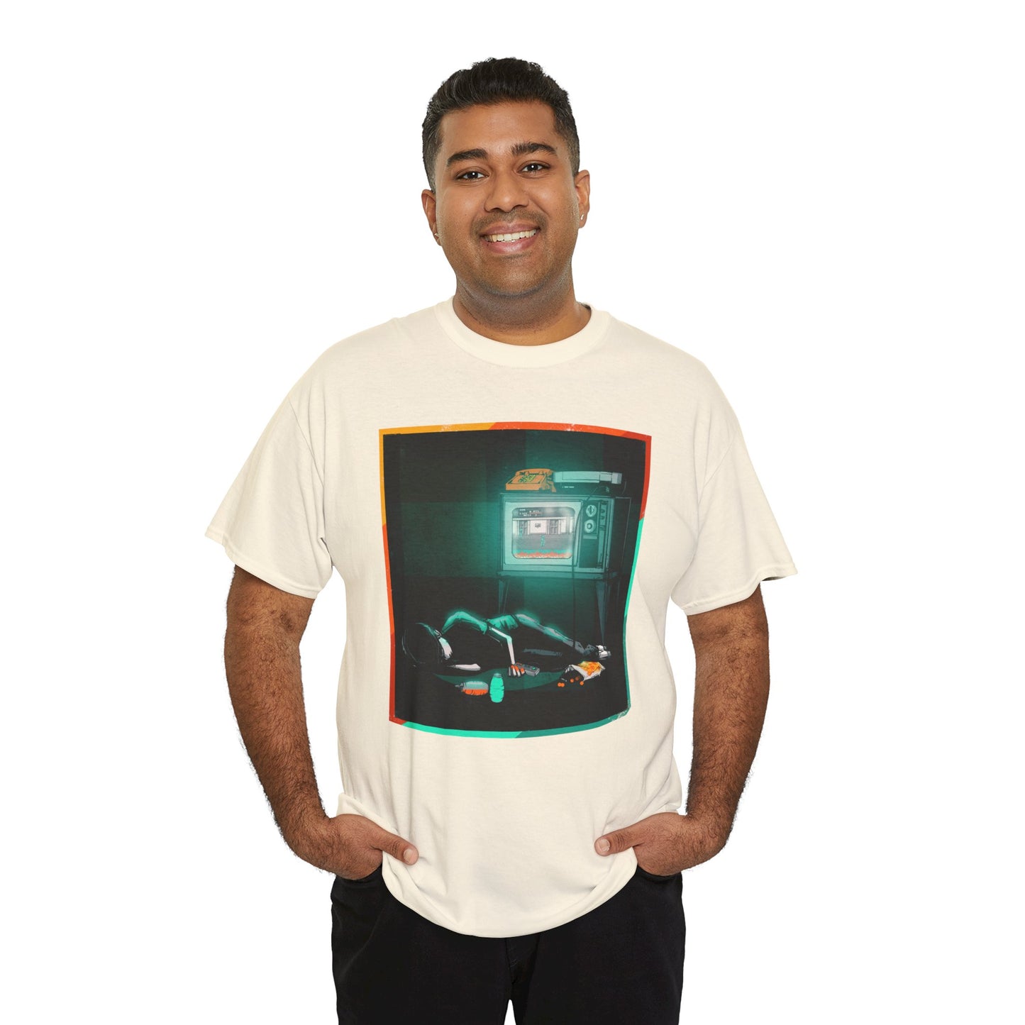 Long Night Unisex Heavy Cotton Tee