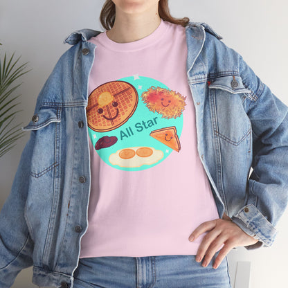 All Star Breakfast Unisex Heavy Cotton Tee